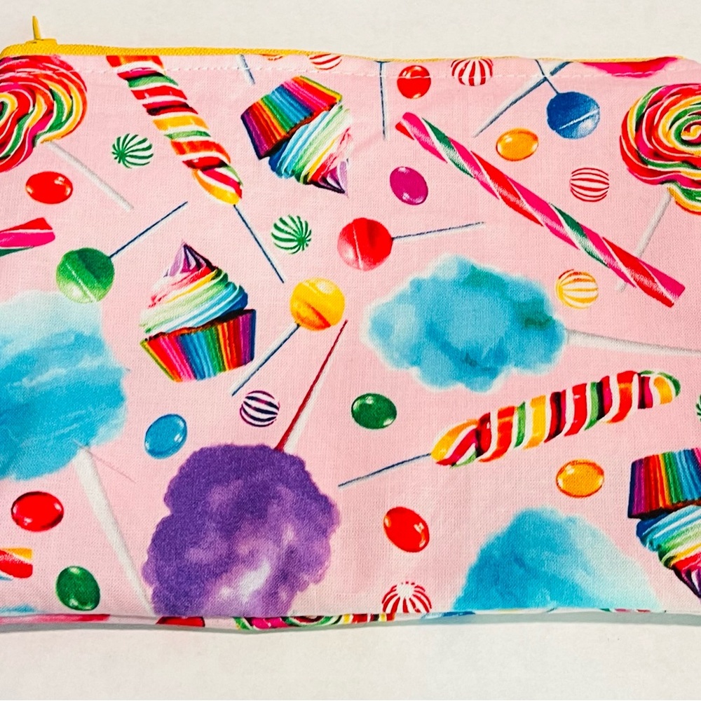 Candy Printed Zipper Pouch - Picture 3 of 11
